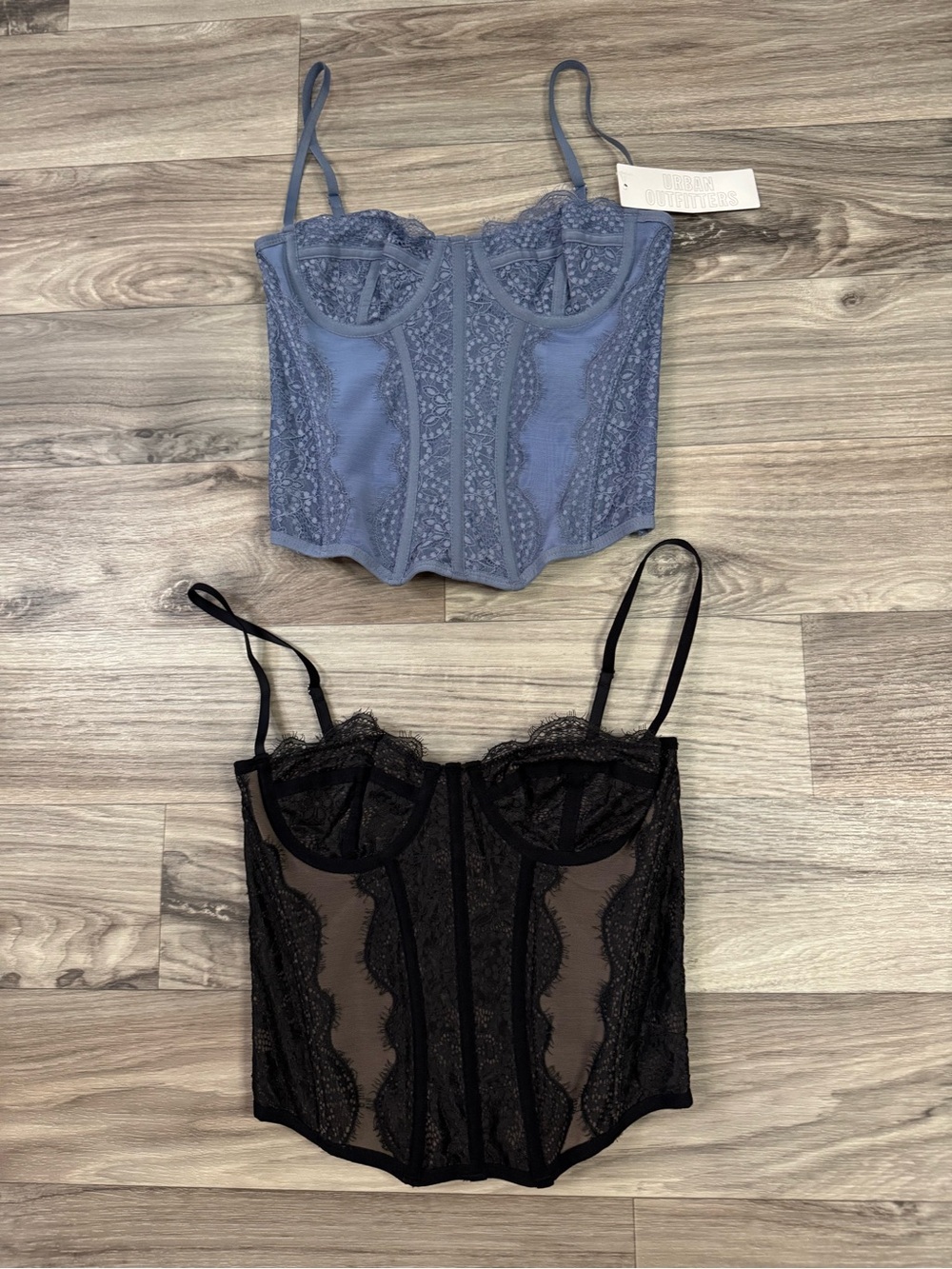 Urban Outfitters Out From Under Modern Love Corset Bundle of 2 Size Small